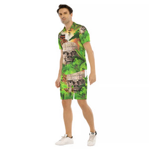 THE NOTORIOUS OLMEC Men's Short Sleeve Shirt Sets