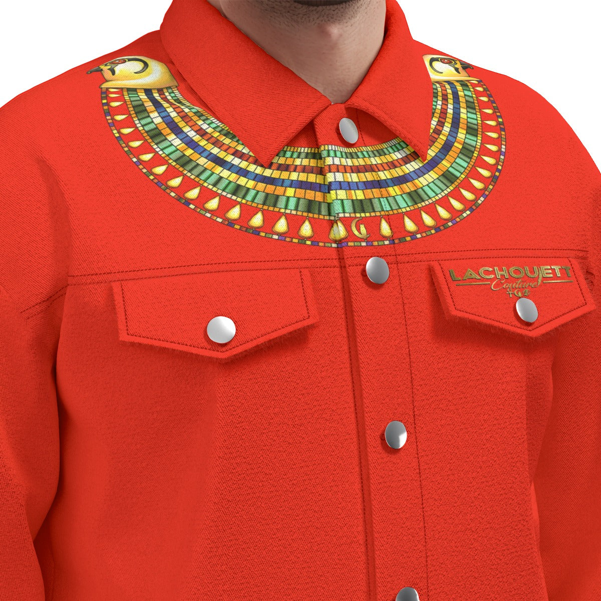 MEDJAY RED Unisex Lapel Jacket