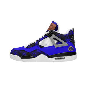 DUSTY PLAID BLUE Air Chouett Shoes