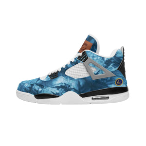 TIE DYE BLUE Air Chouett Shoes