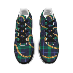 PLAID IN GOLD Women's Air Cushion Shoes