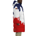 DRIPPIN WATER Unisex Long Down Jacket