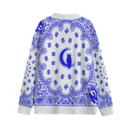 BANDANA Cs'UPWHT Unisex V-neck Cardigan With Button Closure