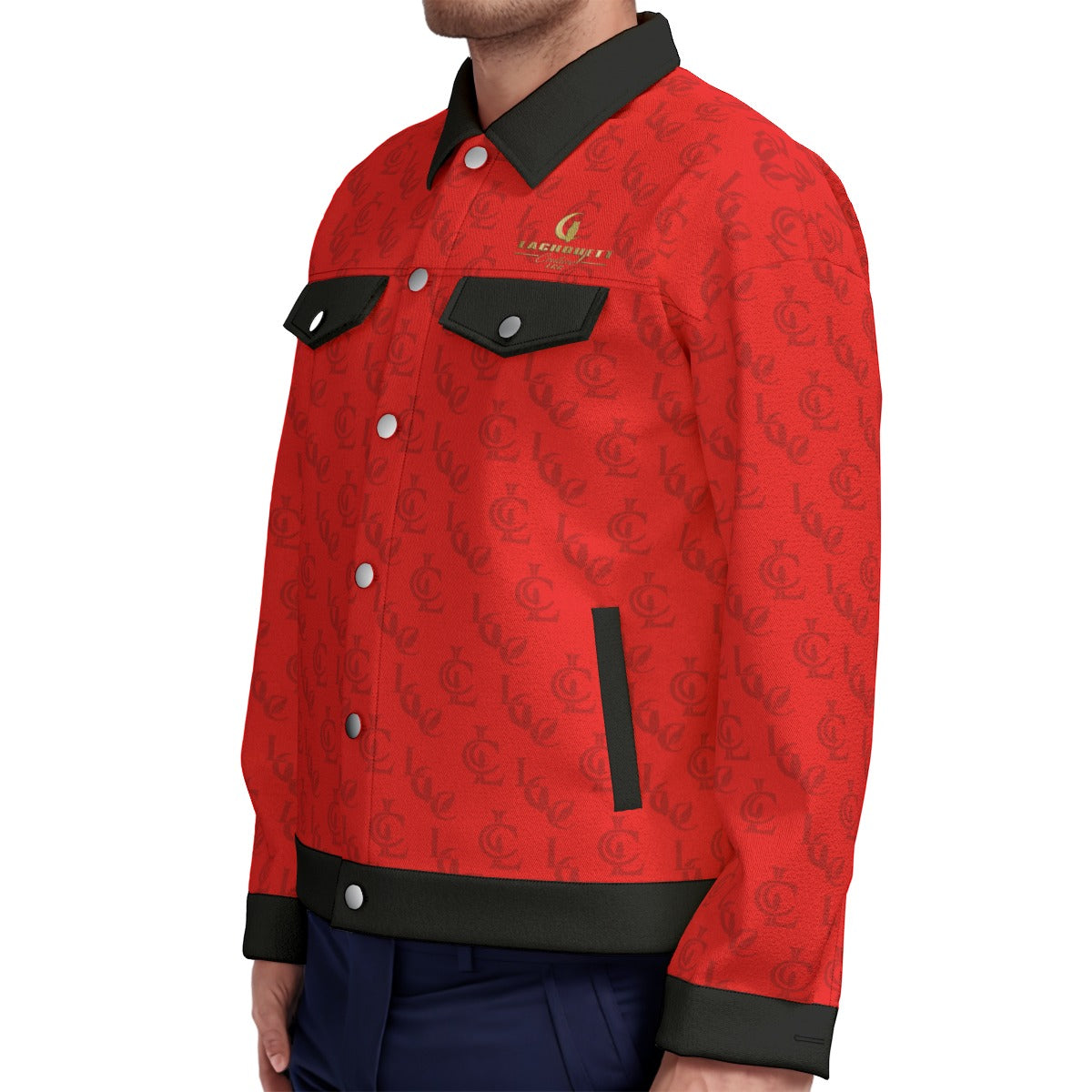 LCC BULLS Unisex Lapel Jacket Cotton