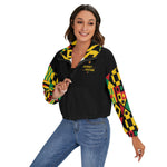 KENTE BUTAN BLC Women's Zip Jacket
