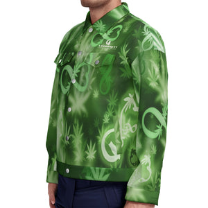 INFINITY GREEN Unisex Lapel Jacket