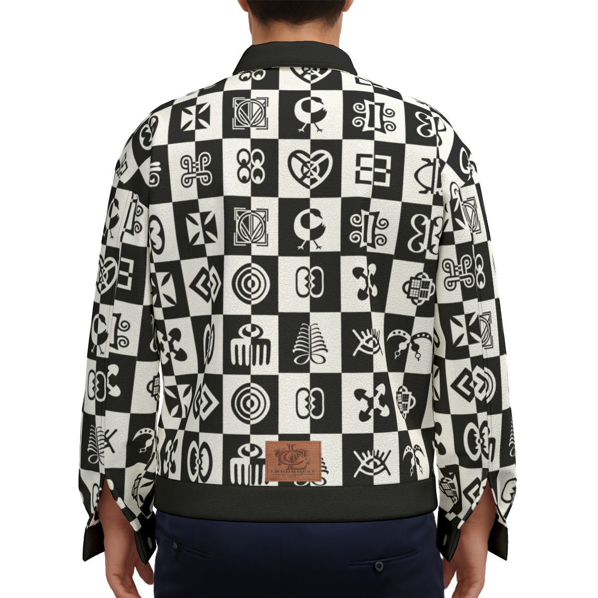 ADINKRA Unisex Lapel Jacket