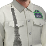 PARIS Unisex Lapel Jacket Cotton