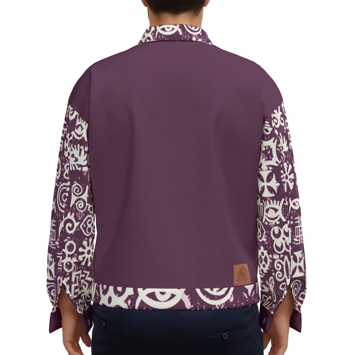 ADINKRA MIXGRAPES  Unisex Lapel Jacket