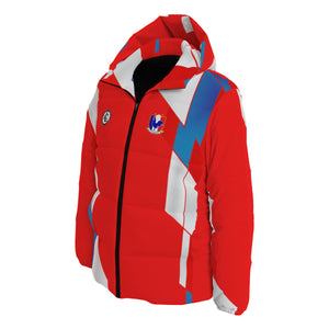 FRANCE RED Unisex Down Jacket