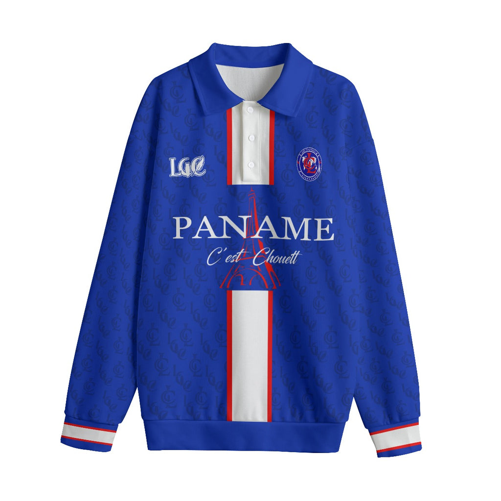 PANAME C'est Chouett Unisex Lapel Collar Sweater