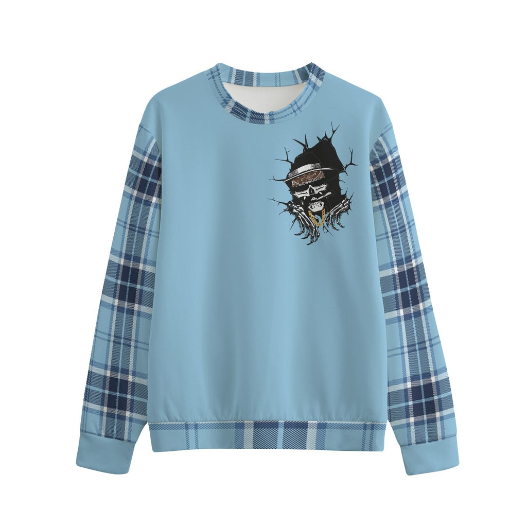 LOS CRIMINALES BLUE Unisex O-neck Sweatshirt Cotton