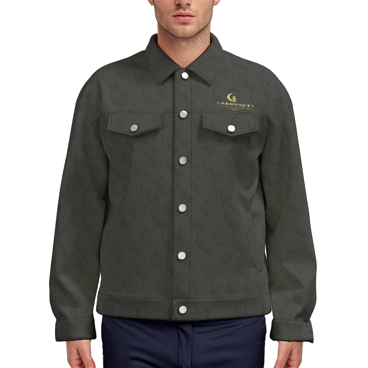 LCC BLC Unisex Lapel Jacket Cotton