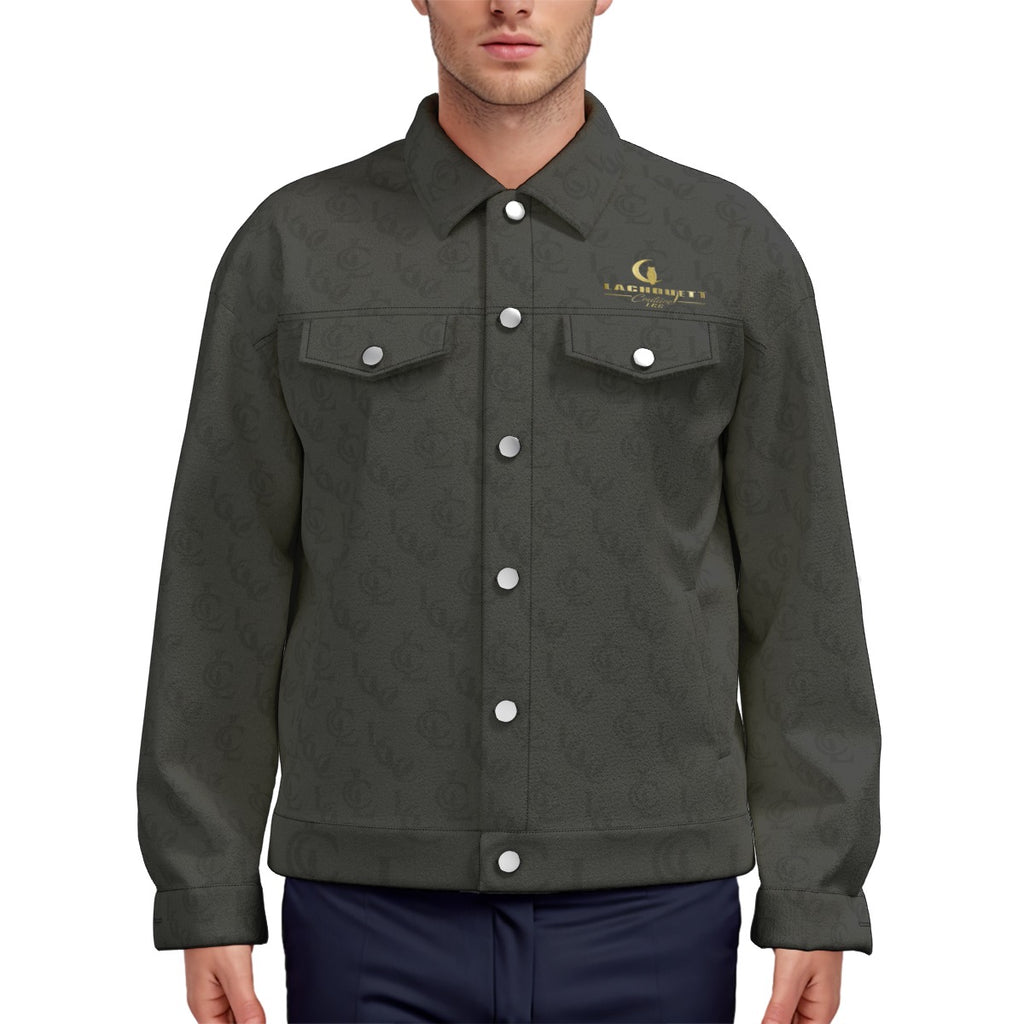 LCC BLC Unisex Lapel Jacket Cotton