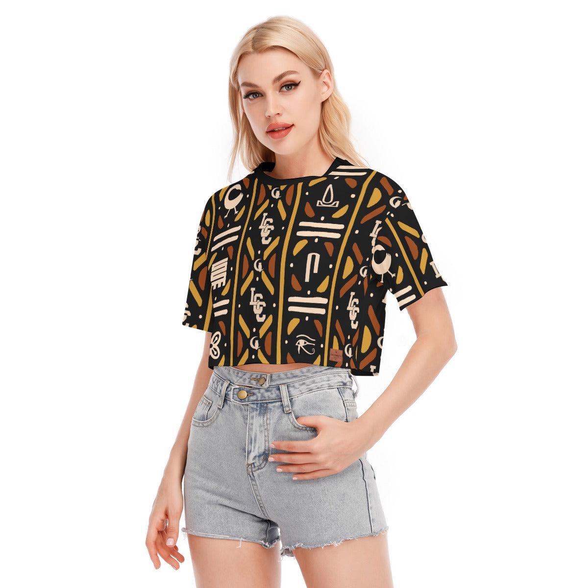 BOGOLAN KMT Women's Cropped T-shirt | 190GSM Cotton