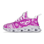 BANDANA PAISLEY GRAPES Women's Sports Shoes