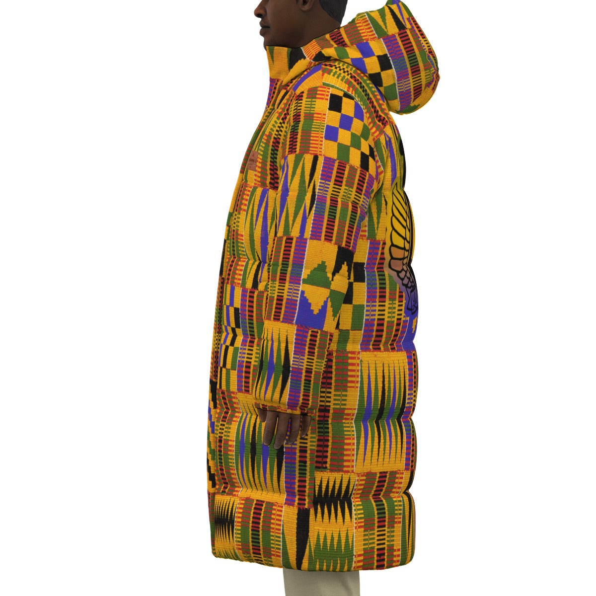 KENTE ATEF Unisex Long Down Jacket