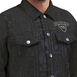 HOTEP EYES Unisex Lapel Jacket  Cotton