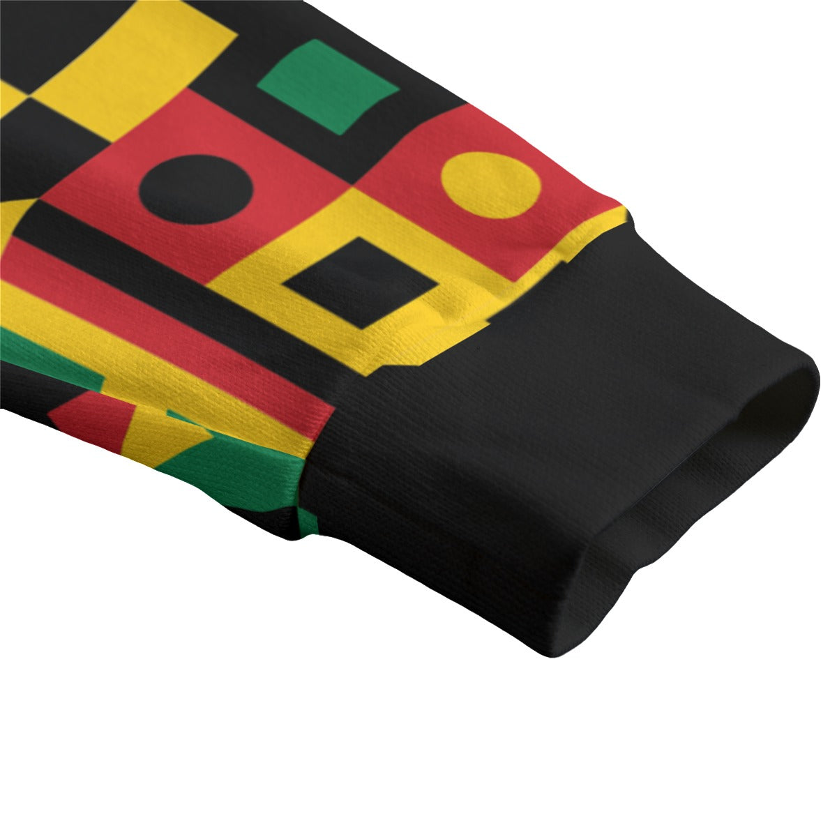 KENTE BUTAN Unisex V-neck Cardigan With Button Closure