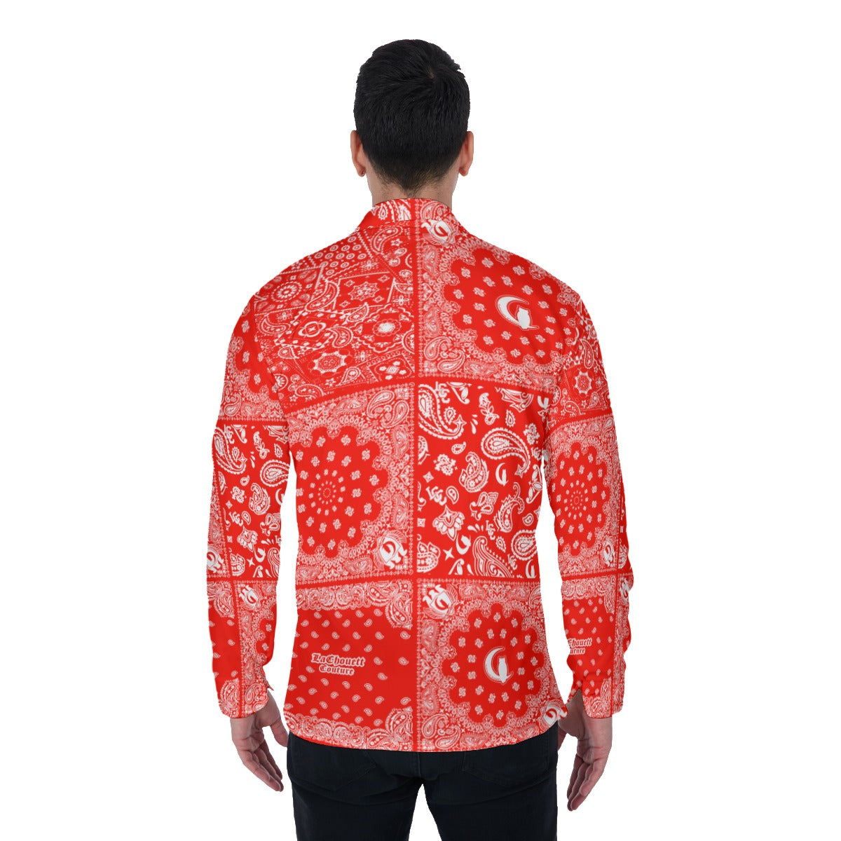 BANDANA MIX Bs'UP Men's Long Sleeve Shirt