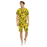 BANDANA PAISLEY L.K Men's Short Sleeve Shirt Sets