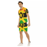 FIST UP RBG Men's Short Sleeve Shirt Sets