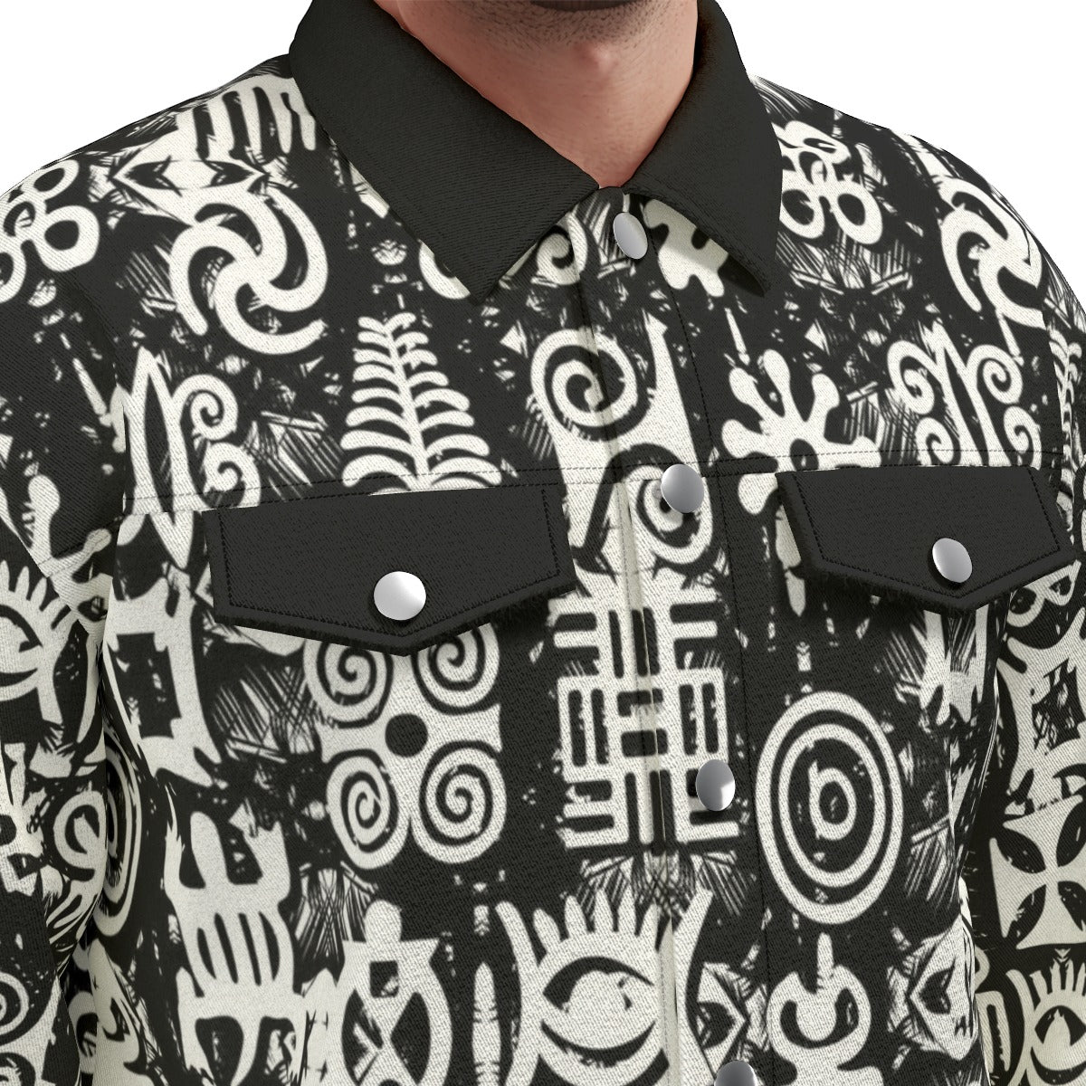ADINKRA MXBLC Unisex Lapel Jacket