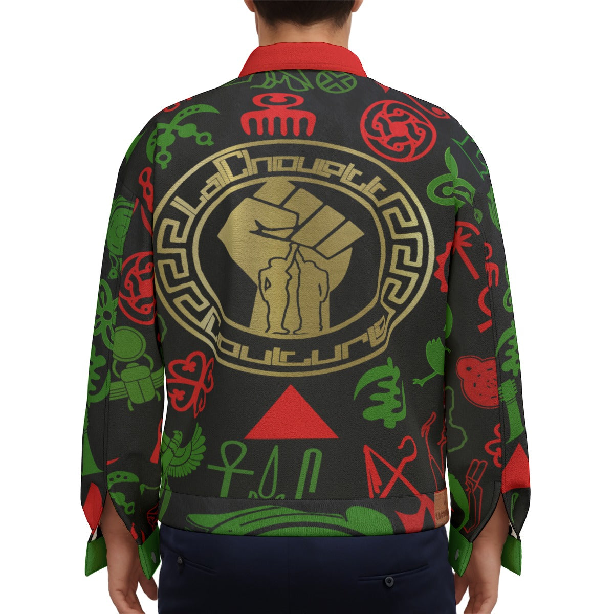 KMT WORLD Unisex Lapel Jacket Cotton