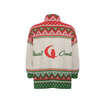 LCC KNITTED XMAS Unisex Stand Collar Zipped Thick Jacket