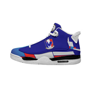 FRANCE BLUE Men's Shock Basketball Shoes
