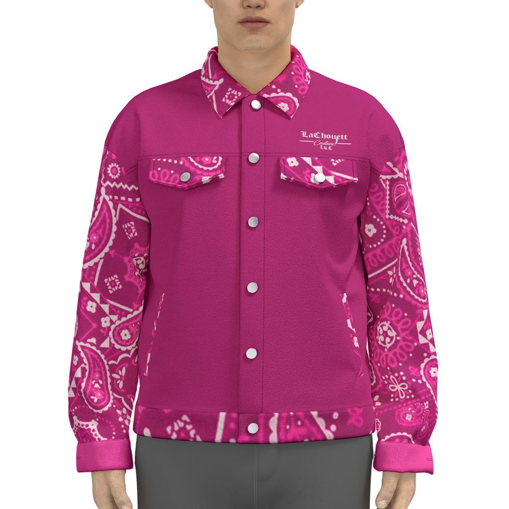 BANDANA VIRAL GRAPES Unisex Lapel Jacket