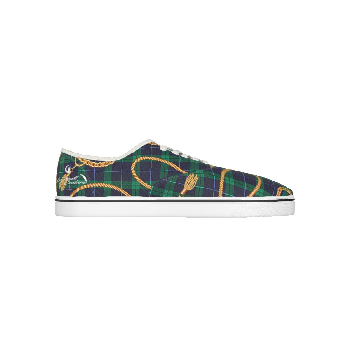 All-Over Print Women's Thick Bottom Canvas Shoes