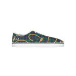 All-Over Print Women's Thick Bottom Canvas Shoes