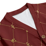 A.U.S DELUXE GOLDBRDX Unisex Cardigan With Button Closure