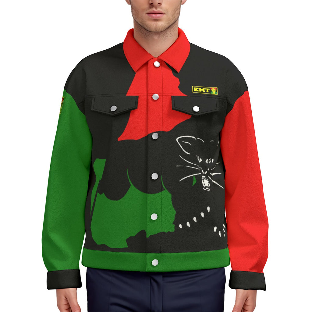 PANTHER KMT RBG Unisex Lapel Jacket  Cotton