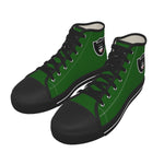 EAZY-E RUTHLESS GREEN High Canvas Shoes