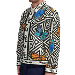 BUTTERFLY Unisex Lapel Jacket Cotton