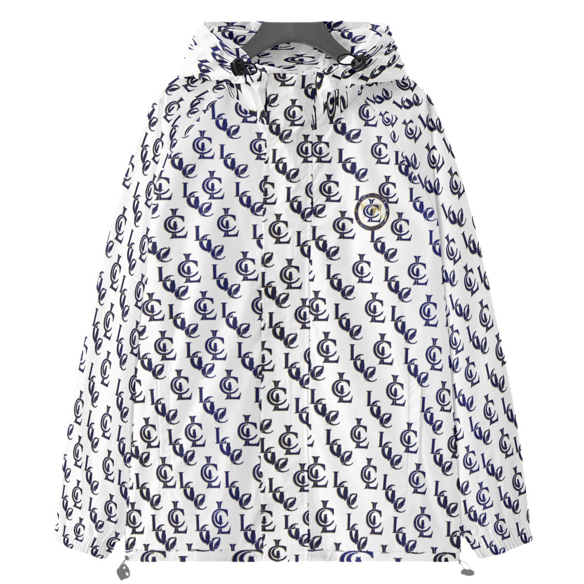 LCC NEW RICH Raglan Sleeve Windbreaker With Zipper