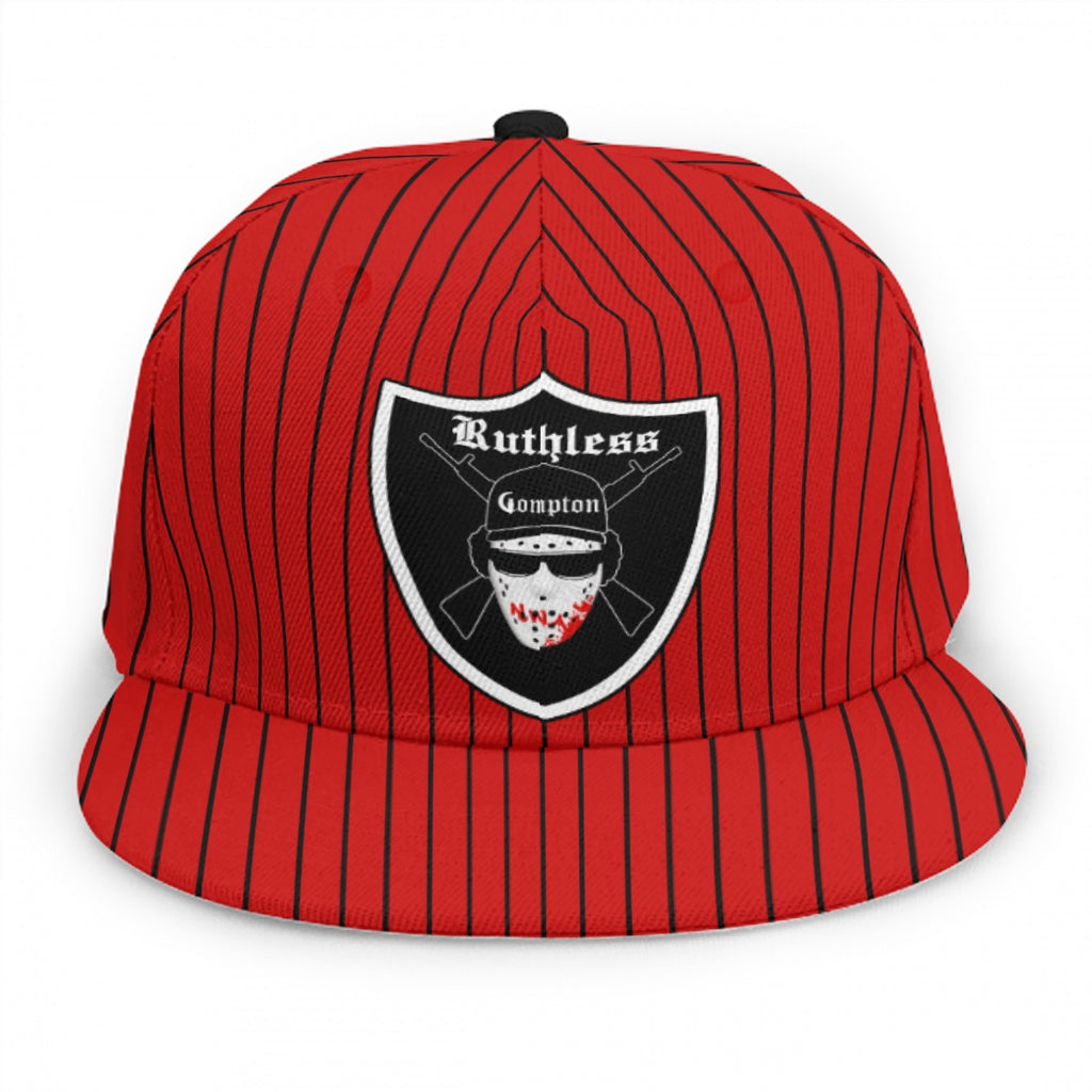 EAZY-E RUTHLESS RED Baseball Cap With Flat Brim