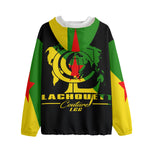 Yana Flag Unisex Jacket With Zipper Closure