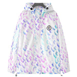 LCC NEW RICH COLORING Raglan Windbreaker With Zipper Closure