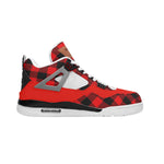DUSTY PLAID RED Air Chouett Shoes