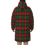 LCC PLAID RBG Unisex Long Down Jacket