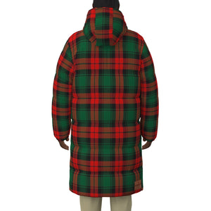 LCC PLAID RBG Unisex Long Down Jacket
