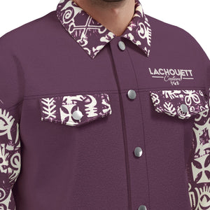 ADINKRA MIXGRAPES  Unisex Lapel Jacket