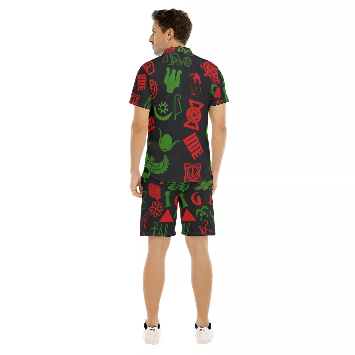 KMT WOLD FULL Men's Short Sleeve Shirt Sets