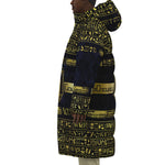 HIEROGLYPH DELUXE Unisex Long Down Jacket