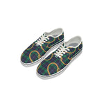 PLAID IN GOLD Kid's Canvas Shoes