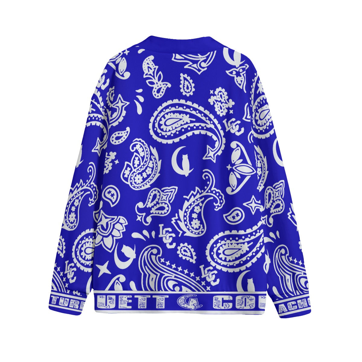 BANDANA PAISLEY Cs'UP Unisex Cardigan With Button Closure