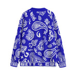 BANDANA PAISLEY Cs'UP Unisex Cardigan With Button Closure